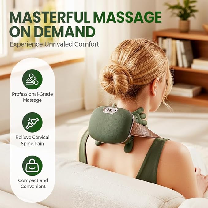 Relaxeria™ Hand Neck & Shoulder Massager